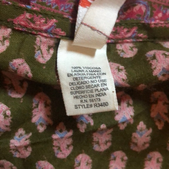 Raga | Avah Geometric Print Split Front Maxi Dress - Picture 6 of 6